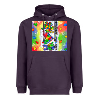 Plum peace love understand Heavyweight Hoodie - CowGirlArtShop