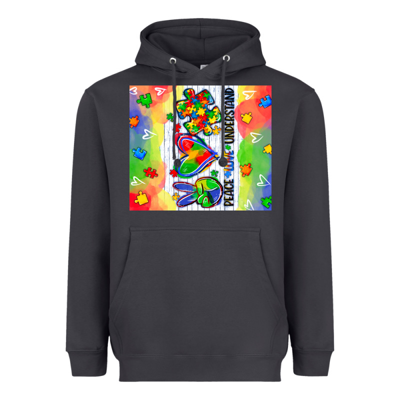 Peace Love Understand Heavyweight Hoodie by CowGirlArtShop | Teevron