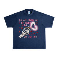 Navy not to be blunt but can i hit Urban Heavy Tee - MaliasSmallBusiness