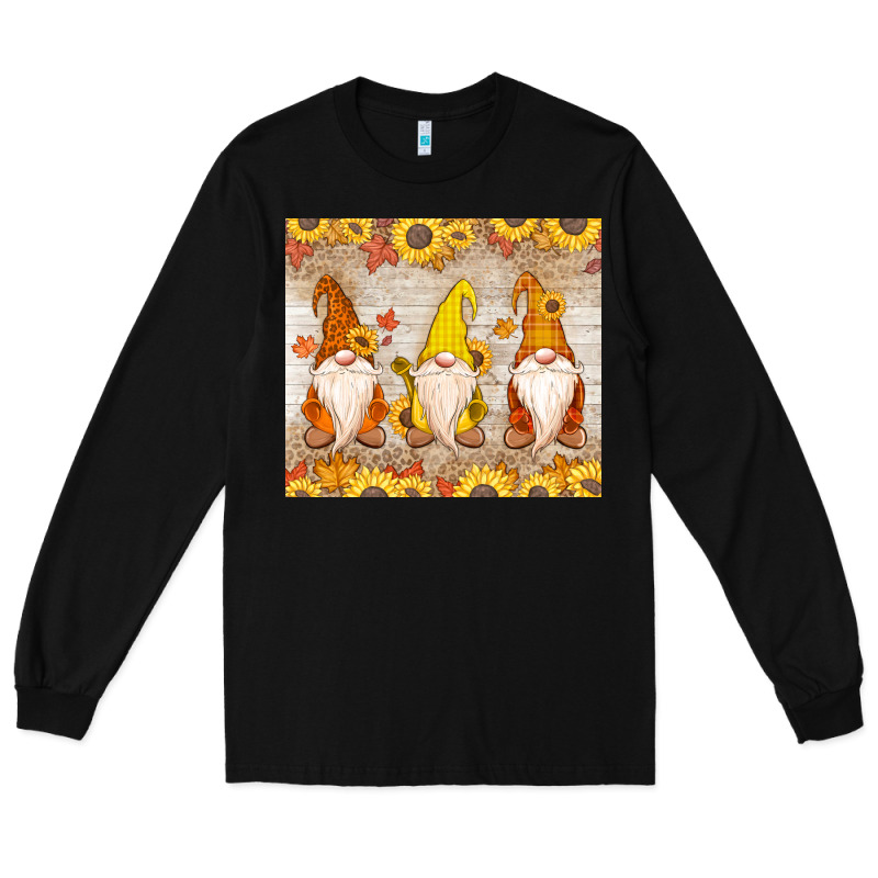 Thankful Gnomes Long Sleeve Tee by MaliasSmallBusiness | Teevron