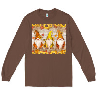 Chestnut Thankful Gnomes Long Sleeve Tee - MaliasSmallBusiness