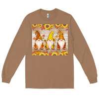 Toasted Coconut Thankful Gnomes Long Sleeve Tee - MaliasSmallBusiness