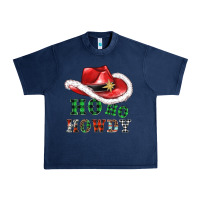 Navy ho ho howdy christmas hat Urban Heavy Tee - AdoDesignShop