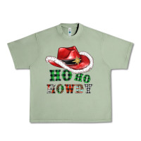 Oil Green ho ho howdy christmas hat Urban Heavy Tee - AdoDesignShop