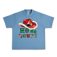 Pebble Blue ho ho howdy christmas hat Urban Heavy Tee - AdoDesignShop