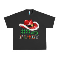 Pigment Black ho ho howdy christmas hat Urban Heavy Tee - AdoDesignShop