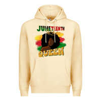 Pina Colada juneteenth queen black woman afro queen Premium Hoodie - CowGirlArtShop