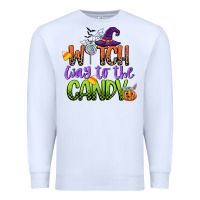 White witch way to the candy Premium Sweatshirt - CowGirlArtShop