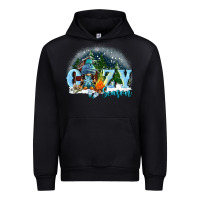 Black cozy season Urban Hoodie - FaDigitalArtStudio