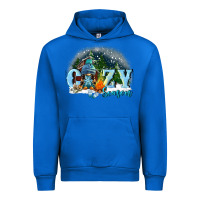 Cobalt cozy season Urban Hoodie - FaDigitalArtStudio