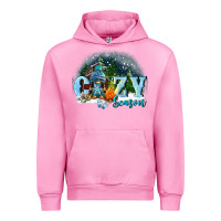 Fuchsia Pink cozy season Urban Hoodie - FaDigitalArtStudio
