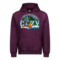 Mauve Wine cozy season Urban Hoodie - FaDigitalArtStudio