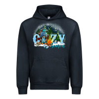 Navy cozy season Urban Hoodie - FaDigitalArtStudio