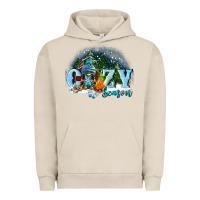 Pigment French Oak cozy season Urban Hoodie - FaDigitalArtStudio
