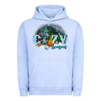 Pigment Grape Ice cozy season Urban Hoodie - FaDigitalArtStudio