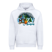 White cozy season Urban Hoodie - FaDigitalArtStudio
