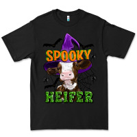 Black Spooky heifer halloween Premium Tee - Artiststas