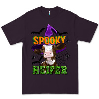 Plum Spooky heifer halloween Premium Tee - Artiststas