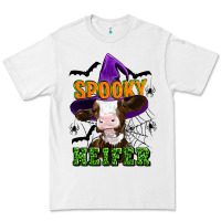 White Spooky heifer halloween Premium Tee - Artiststas