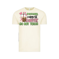 Vintage Arctic emotional support coffee do not touch Vintage Tee - MaliasSmallBusiness
