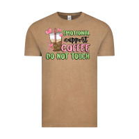 Vintage Coffee emotional support coffee do not touch Vintage Tee - MaliasSmallBusiness