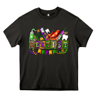 Asphalt mardi gras dentist Heavy Core Tee - AdoDesignShop