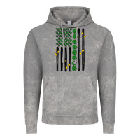 Cloud Rock shamrock usa flag Vintage Hoodie - MaliasSmallBusiness