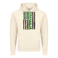 Vintage Artic shamrock usa flag Vintage Hoodie - MaliasSmallBusiness