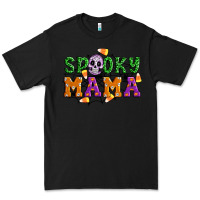 Black Spooky mama Premium Tee - Artiststas