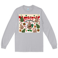 Moon Dust Boojee Christmas cake Long Sleeve Tee - MaliasSmallBusiness
