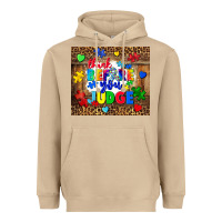 Mushroom think before you judge Heavyweight Hoodie - CowGirlArtShop