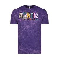 Cloud Purple auntie Vintage Tee - MaliasSmallBusiness