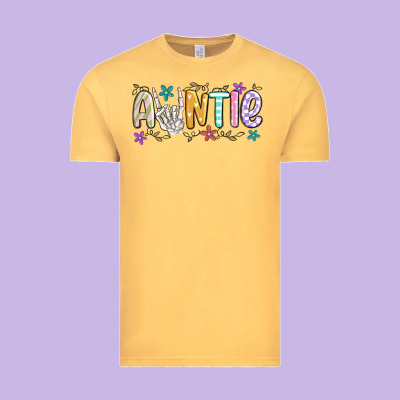 Auntie Vintage Tee Designed By Maliassmallbusiness