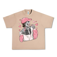 Burro skeleton girl valentine's day Urban Heavy Tee - MaliasSmallBusiness
