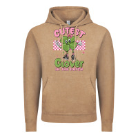 Vintage Coffee cutest clover in the patch Vintage Hoodie - MaliasSmallBusiness