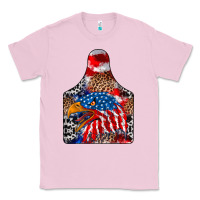 Bubblegum Pink america Classic Tee - CowhideDigitalArt