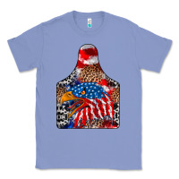 Colony Blue america Classic Tee - CowhideDigitalArt