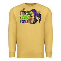 Antique Gold trick or treat Premium Sweatshirt - CowGirlArtShop