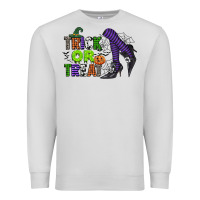 Dove Grey trick or treat Premium Sweatshirt - CowGirlArtShop