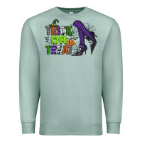 Seafoam trick or treat Premium Sweatshirt - CowGirlArtShop