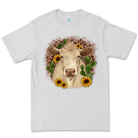 Dove Grey charolais leopard cactus sunflower Premium Tee - JahusDesignShop