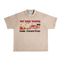 French Oak 100 days school Urban Heavy Tee - MaliasSmallBusiness