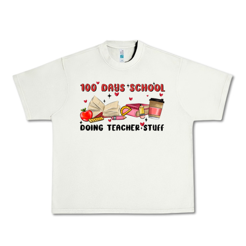 100 Days School Urban Heavy Tee by MaliasSmallBusiness | Teevron