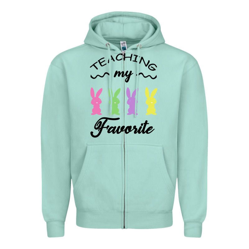 Teaching My Favorite Bunny Zipper Hoodie by Bettercallsaul | Teevron