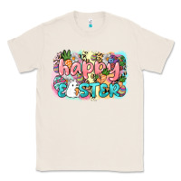 Natural Happy Easter Classic Tee - NancyCooperArtShop
