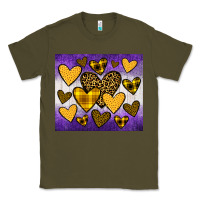Army Green lakers hearts Classic Tee - JahusDesignShop