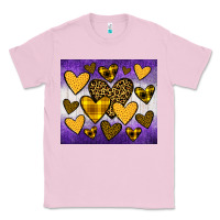 Bubblegum Pink lakers hearts Classic Tee - JahusDesignShop