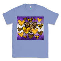 Colony Blue lakers hearts Classic Tee - JahusDesignShop