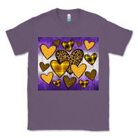 Lavender lakers hearts Classic Tee - JahusDesignShop
