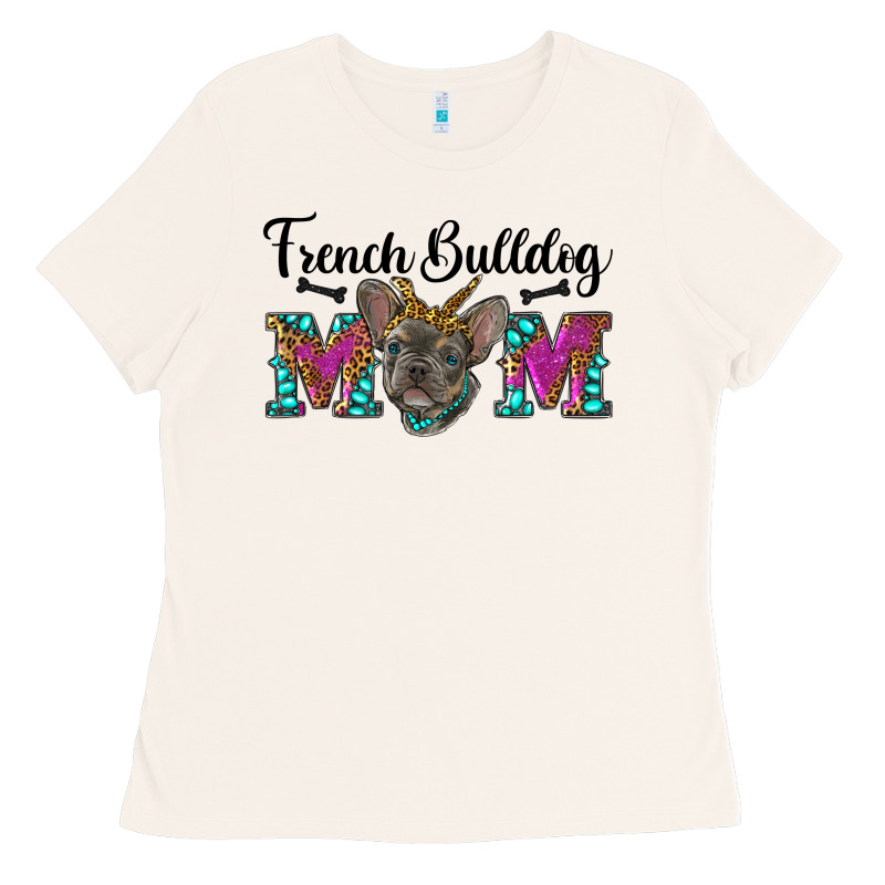 French Bulldog Mom Ladies Tee by RanaPortraitStore | Teevron
